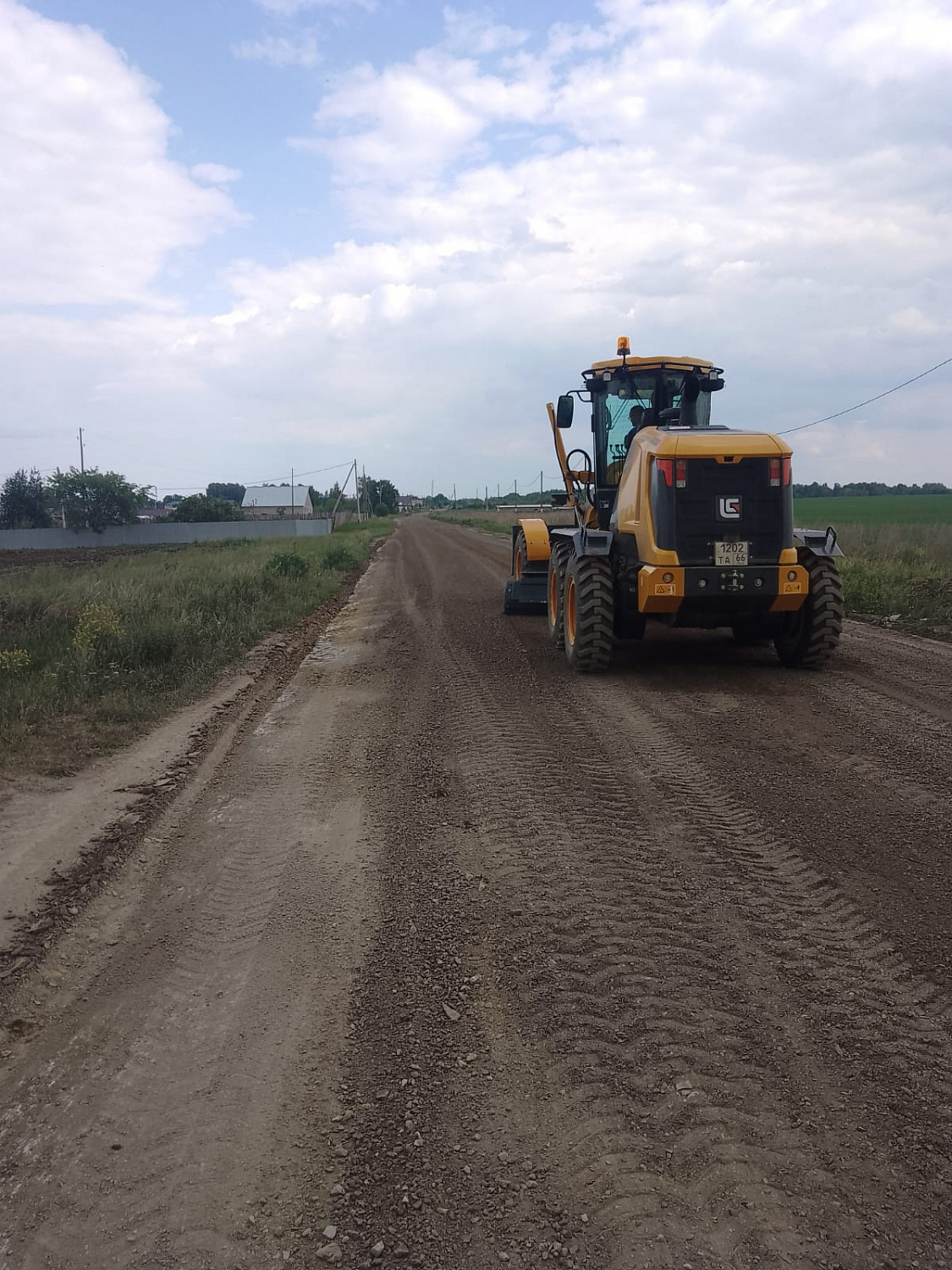 Отгружаем щебень для ремонта грунтовых дорог ГО Богданович
