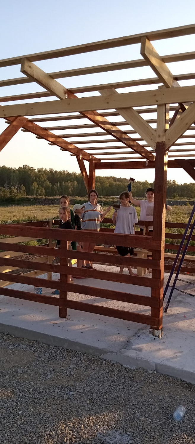 Реализуем социальный проект поддержки Коменской сельской территории